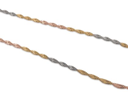 Tri Tone Plated | Fashion chains